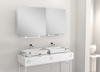 Vonios kambario veidrodis Luk Miior, 60 x 60 cm (atitraukiamas)