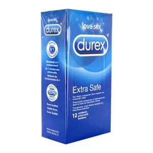 Durex - Extra Safe prezervatyvai 12 vnt