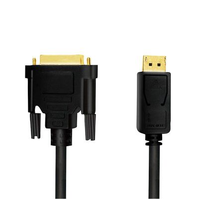 LogiLink DisplayPort to DVI cable , black, 2m