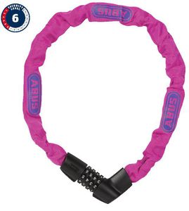 Spyna Abus Tresor 1385/75 neon pink