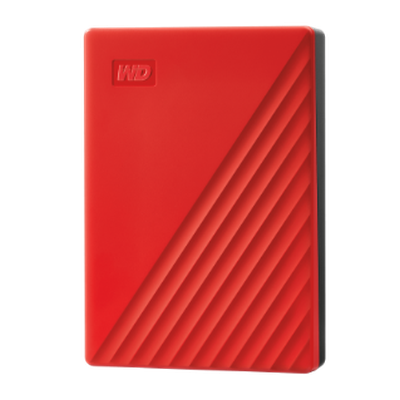 WD My Passport 4TB portable HDD USB3.0 USB2.0 compatible Red Retail