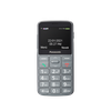 Mobilus telefonas Panasonic KX-TU160 Grey, 2.4 ", TFT-LCD, 240 x 320, USB version USB-C, Built-in camera, Main camera 0.3 MP