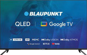 TV 50" Blaupunkt 50QBG7000S 4K Ultra HD QLED, GoogleTV, Dolby Atmos, WiFi 2,4-5GHz, BT, juoda