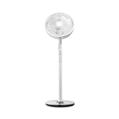 Ventiliatorius su stovu Duux Fan Whisper Flex Ultimate Stand Fan, Number of speeds 30, 3-32 W, Oscillation, Diameter 34 cm, White