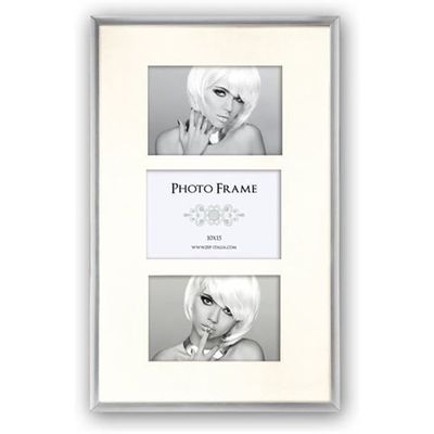 Zep Photo Frame KL346 Silver for 3x Photos 10x15 cm