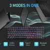 Royal Kludge RK100 Black Wireless Keyboard | 96%, Hot-swap, Blue Switches, US, Black