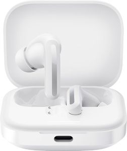 Redmi Buds 5 baltos bevielės Bluetooth į ausis įstatomos ausinės su integruotu mikrofonu
