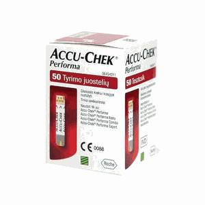 ACCU-CHEK diagnostinės juostelės PERFORMA N50