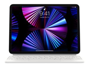 Klaviatūra Magic Keyboard skirta iPad Air (4th generation) | 11-inch iPad Pro (all gen) - INT White