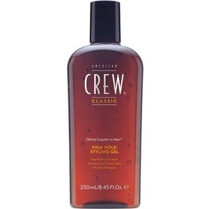 American Crew Firm Hold Styling Gel Stiprios fiksacijos gelis be alkoholio apsaugantis odą, 250 ml