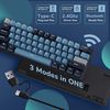 Royal Kludge RK61 Plus Black Wireless Mechanical Keyboard | 60%, Hot-swap, RGB, Blue Switches, US