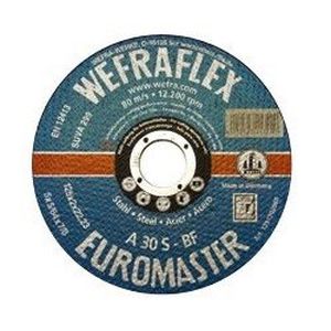 Metalo pjovimo diskas WEFRA 125x2,0mm A30 S