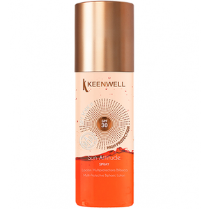 Keenwell Sun Attitude Spray SPF30 Purškiamas dvifazis apsauginis kūno losjonas, 150ml