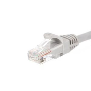 NETRACK BZPAT0P56 patch cable RJ45 snagless boot Cat 6 UTP 0.5m grey