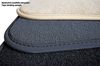 Kilimėliai ARS SCANIA STREAMLINE (pneumatic seat) 2013+ - 2p - Dangos tipas   P500 - juoda /apsiūta siūlais