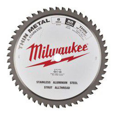 Metalo pjovimo diskas MILWAUKEE 203x1,8x15,8 50T