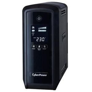 CYBERPOWER CP900EPFCLCD UPS 900VA/540W Sinewave PFC compatible Green Power LCD Display USB Management-Software