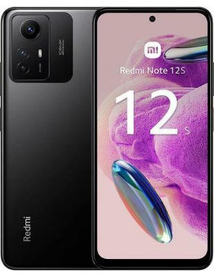 Xiaomi Redmi Note 12S Onyx Black 6.43 " IPS LCD Mediatek Helio G96 (12 nm) Internal RAM 8 GB 256 GB MicroSDXC Dual SIM Nano-SIM 4G Main camera 108+8+2 MP Secondary camera 12 MP Android 13 5000  mAh