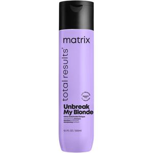 Matrix Unbreak My Blonde Strenghtening Shampoo Stiprinamasis šampūnas šviesiaplaukėms, 300ml
