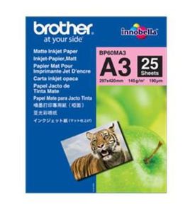BROTHER MATTE INKJET PAPER A3 (25SH)