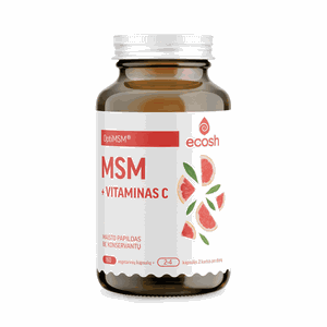ECOSH MSM + vitaminas C kapsulės N160