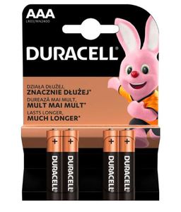 Duracell Basic AAA / LR03 batteries Blister 4 pcs