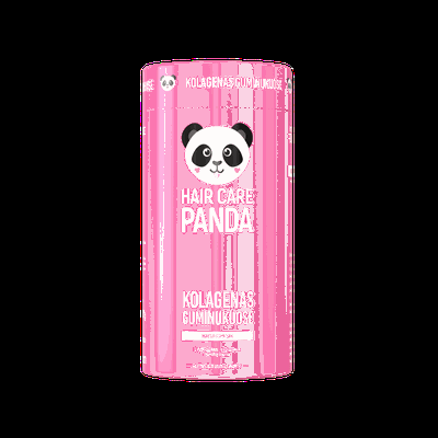 HAIR CARE PANDA kolageno guminukai