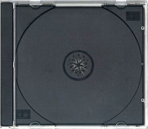 Omega CD case Jewel PL, black