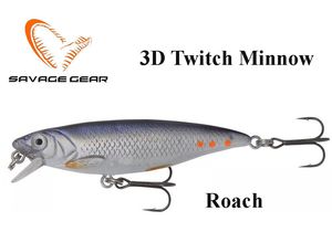 Vobleris Savage Gear 3D Twitch Minnow Roach 6.6 cm