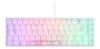 DELTACO GAM-158-W-US 60% wired (white) membrane keyboard | US