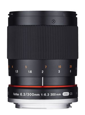 300mm Reflex f6.3 ED UMC CS Canon Zwart