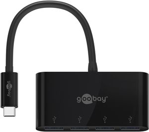Goobay 4-Port USB-C Multiport Adapter 61073 USB-A Type-C