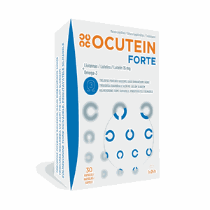 OCUTEIN FORTE 15 mg kapsulės N30
