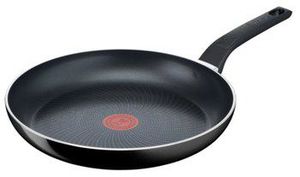 TEFAL Start and Cook Pan | C2720453 | Frying | Diameter 24 cm | Suitable for induction hob | Fixed handle | Black