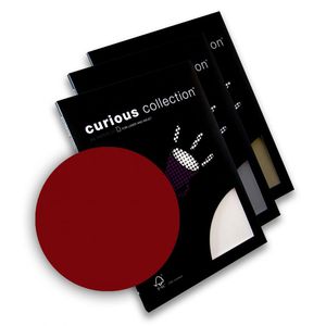 Dekoratyvinis popierius Curious Metallics Red Lacquer, A4, 120g, 50 lapų