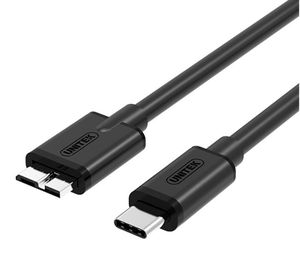 Unitek Cable usb typ-c to micro USB3.0; 1m; Y-C475BK