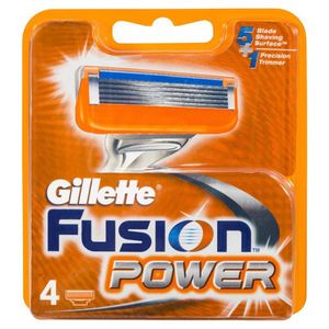 Gillette Fusion Power skustuvo galvutės, 4vnt.