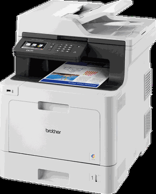 Lazerinis spausdintuvas Brother Wireless Colour Laser Printer DCP-L8410CDW Colour, Laser, Multifunctional, A4, Wi-Fi, Grey
