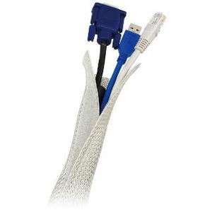 LOGILINK KAB0007 - Flexible cable organizer gray