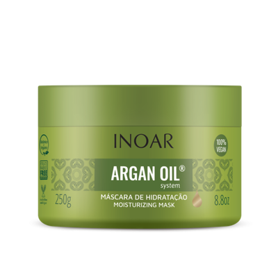 Inoar Argan Oil Mask Sausų-pažeistų plaukų kaukė, 250 g
