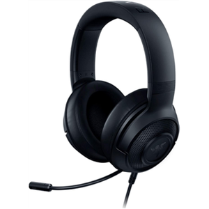 Razer Kraken X Lite Ultralight Gaming Headset: 7.1 Surround Sound - Lightweight Aluminum Frame - Bendable Cardioid Microphone - for PC, PS4, PS5, Switch, Xbox One, Xbox Series X  and  S, Mobile - Black