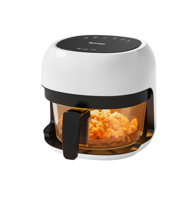 Karšto oro gruzdintuvė Sponge Air Fryer Glass 4L SPOAIRFR002 + DOVANA el. receptų knyga