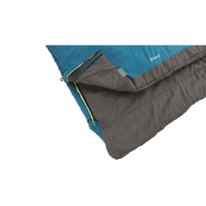 Outwell | Celebration Lux Double | Sleeping Bag | 225 x 140 cm | 2 way open - auto lock, L-shape