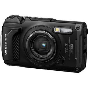 Olympus OM SYSTEM Tough TG-7 juodas skaitmeninis fotoaparatas