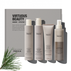 Previa  Virtuous Beauty Luxury Set Prabangių plaukų priežiūros priemonių rinkinys, 1vnt