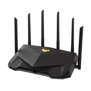 Maršrutizatorius Asus Wireless Wifi 6 Dual Band Gaming Router TUF-AX6000 802.11ax, 1148+4804 Mbit/s, 10/100/1000 Mbit/s, Ethernet LAN (RJ-45) ports 5,