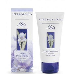L'Erbolario Iris Vilkdalgių aromato kreminis dezodorantas, 50 ml