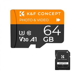 64GB micro SD card U3/V30/A1 with adapter memory card