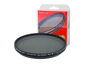 Objektyvų filtras MARUMI Marumi Grey Variable Filter DHG ND2-ND400 72 mm