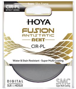 Hoya Fusion -Antistatic Next Cir PL Filter 62mm